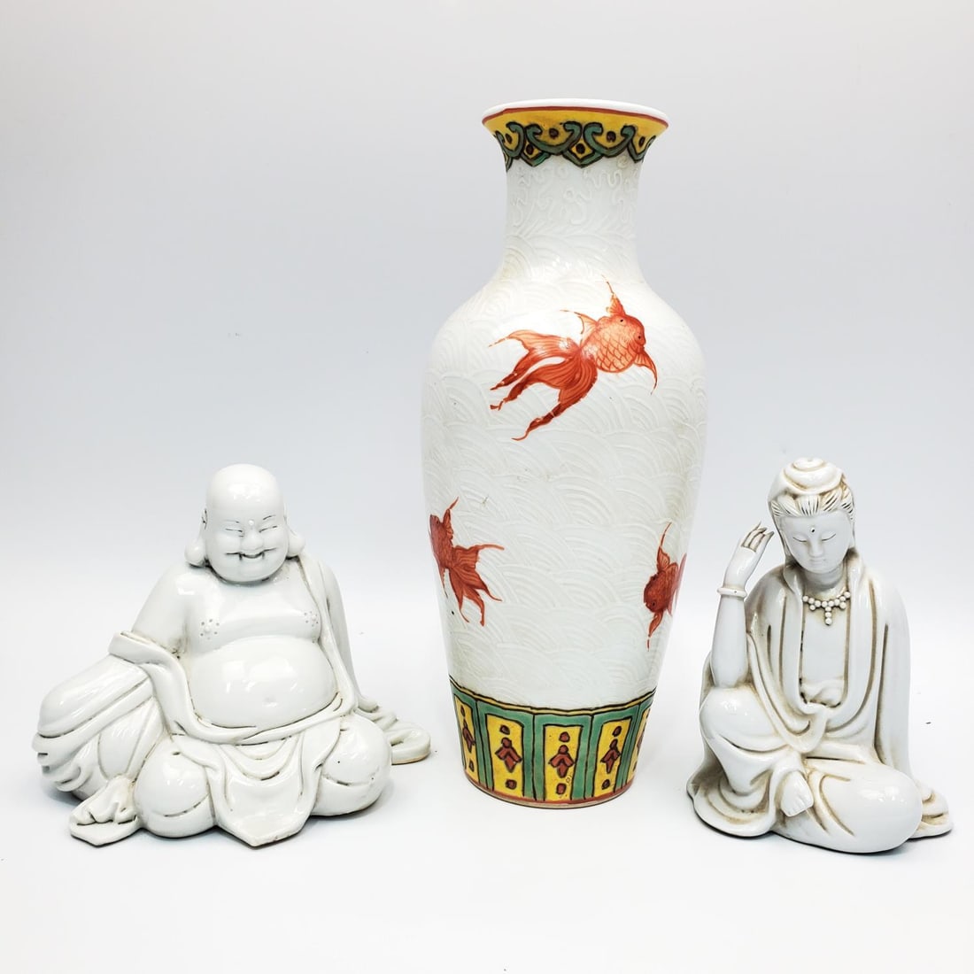 Chinese Hand Painted & Enameled Signed Porcelain (1 of 3)