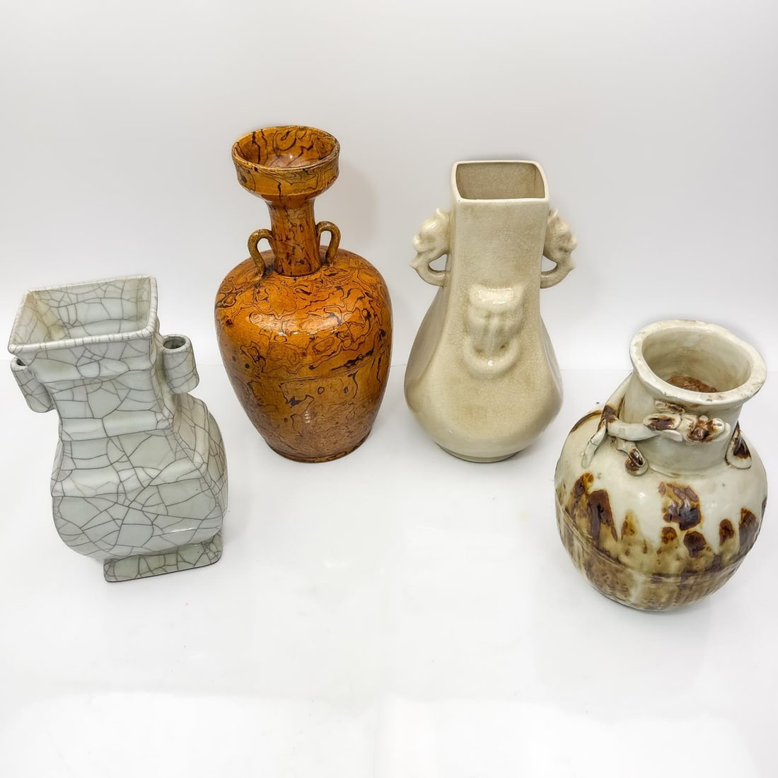Lot of 4 Chinese Vases (1 of 6)