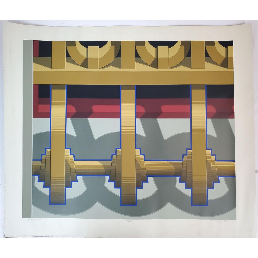 Hugh Kepets, American (b.1946) Serigraph (1 of 5)