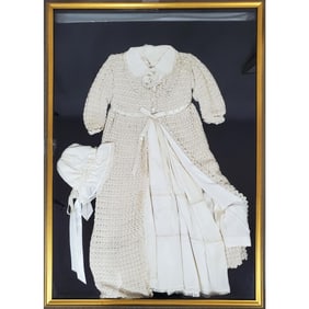 Antique 19th C. Christening Outfit