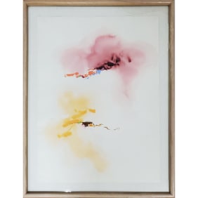 Vintage Signed Painting Watercolor on Paper