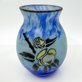 Andre Delatte French Art Deco Vase