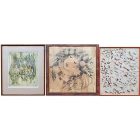 Agnes Mills, American (1915-2008) Lithograph