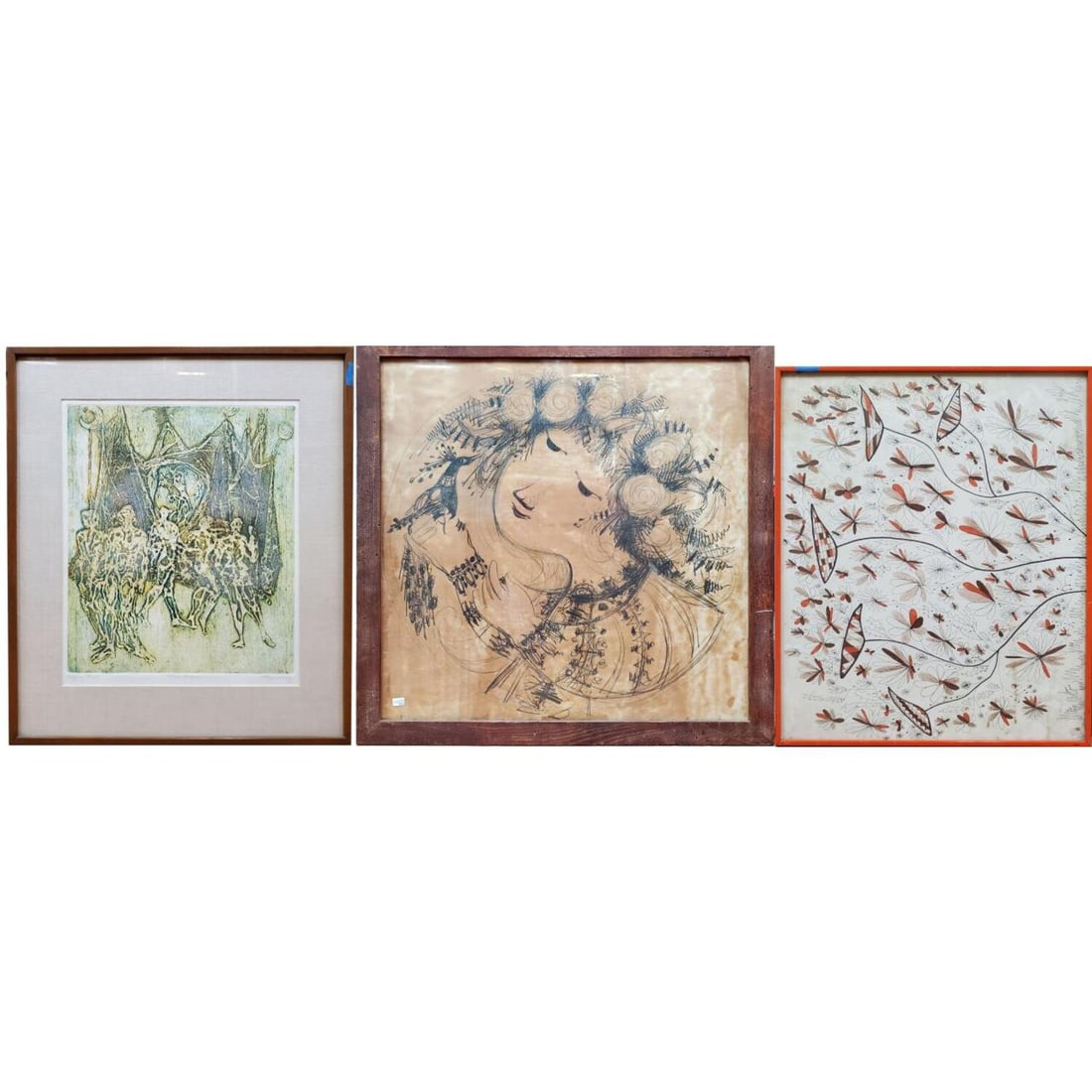 Agnes Mills, American (1915-2008) Lithograph (1 of 5)