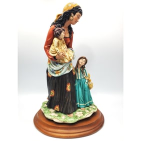 Rare Vintage Italian Capodimonte Porcelain Figure