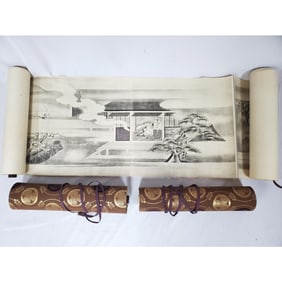 "Toshosha Engi" Reproduction of Japanese Scrolls