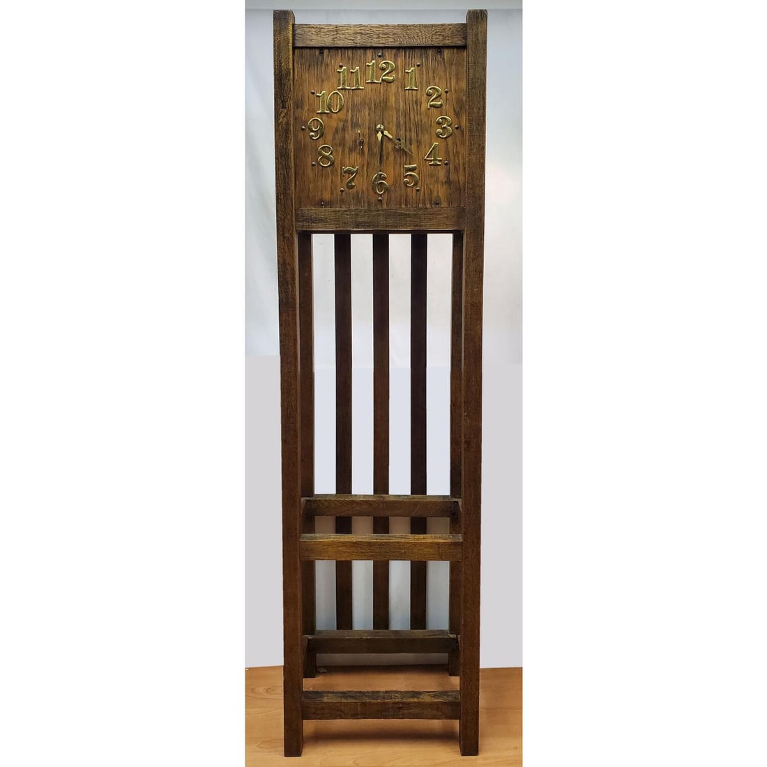 Antique Mission Style Grandfather Clock (1 of 6)