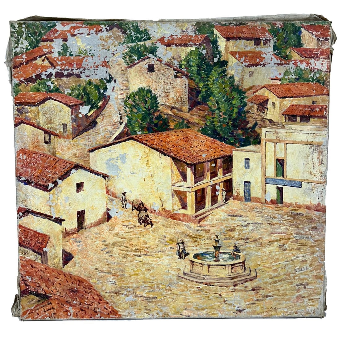 Dines Carlsen, American (1901-1966) Painting (1 of 9)