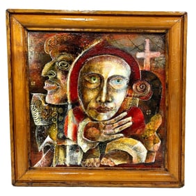 Nikolay Kuk, Russian (b.1934) Painting Oil