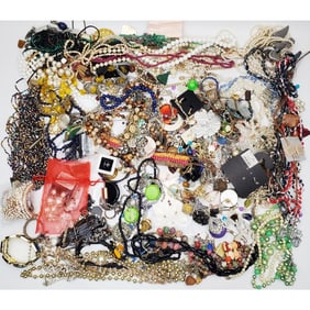 Large Group Lot of Costume Jewelry