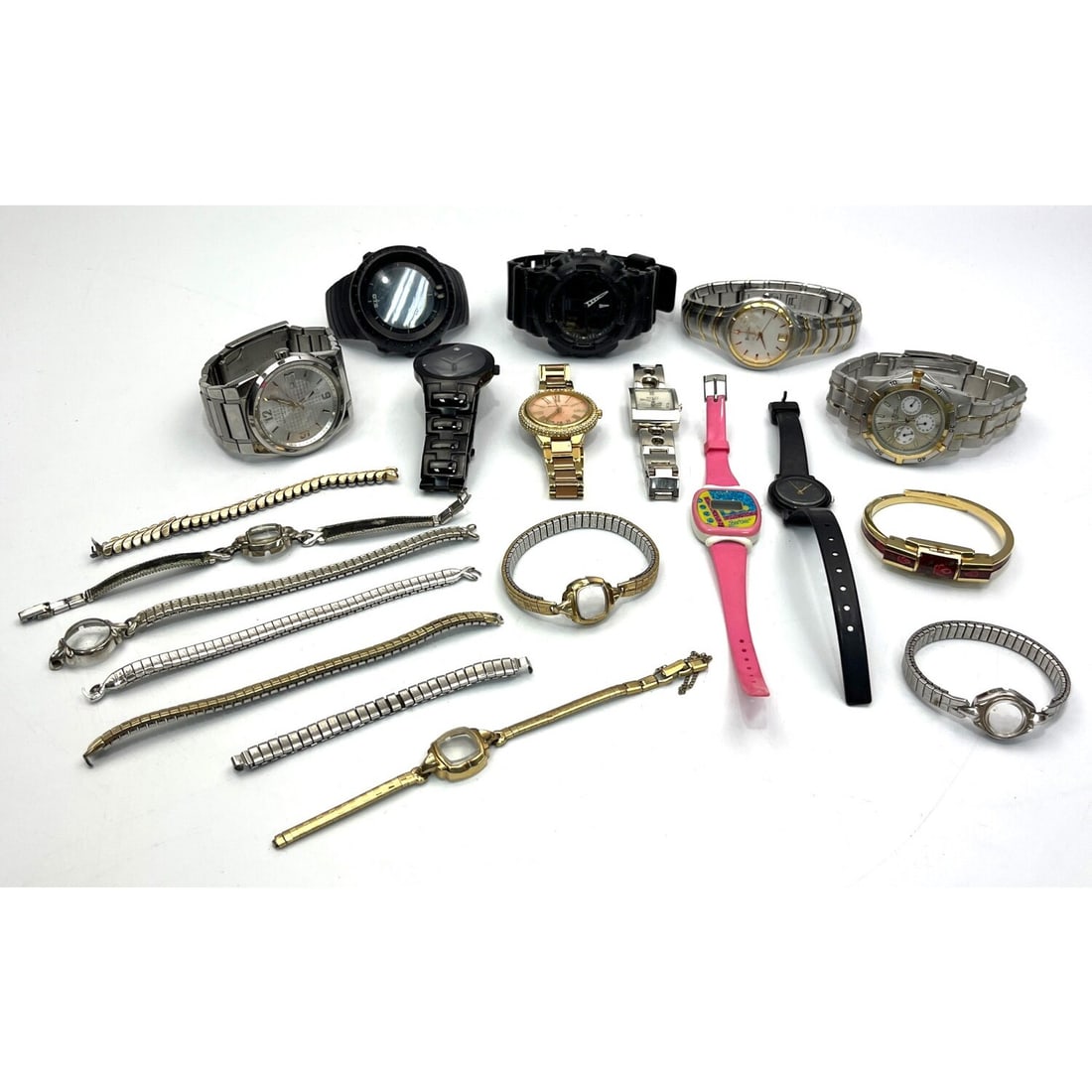 Large Group Lot of Vintage Watches & Watch Parts (1 of 1)