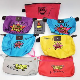 7 Pop Shop Makeup Bags Along w/ a Small Journal