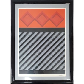 Harold Krisel, American (192 -1995) Lithograph