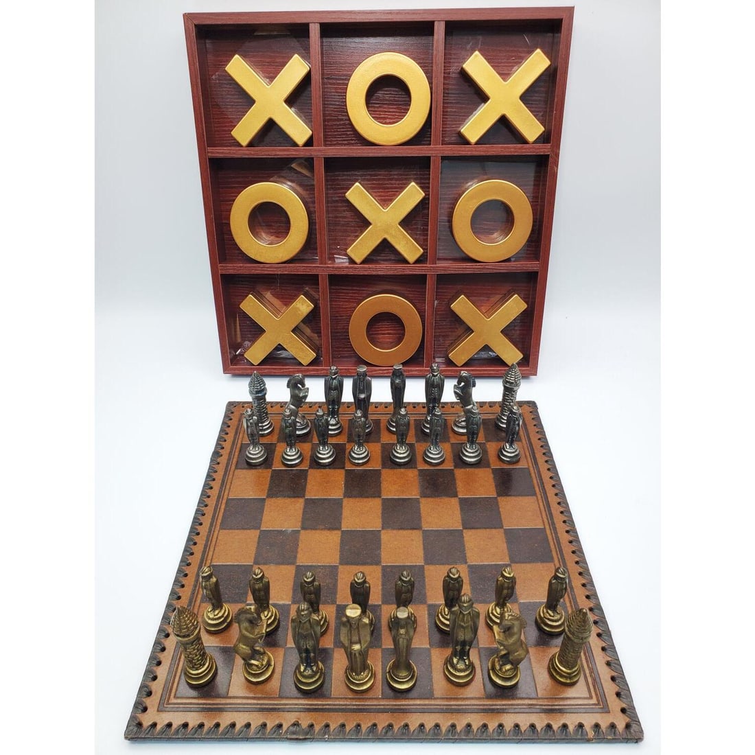 Vintage Chess & Tic Tac Toe Game in Original Box (1 of 6)