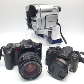 Lot of 3 Vintage Cameras