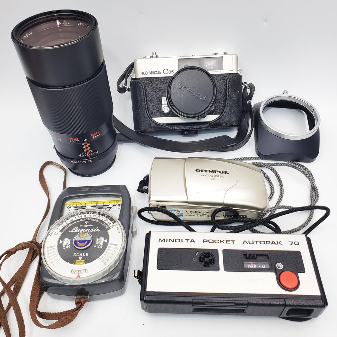 Group Lot of Vintage Cameras & Equipment (1 of 4)