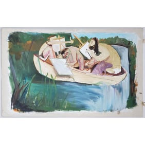 Celeste Dupuy-Spencer (American, b. 1979) Painting