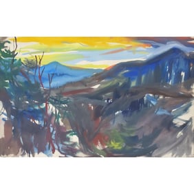 Franz Wilcek (Austrian, 1911 - 1999) Painting