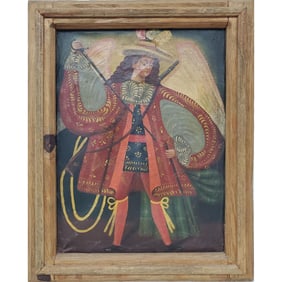 Cusco School Peru Colonial Style Painting