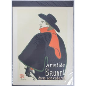 After Toulouse-Lautrec Lithograph on Paper