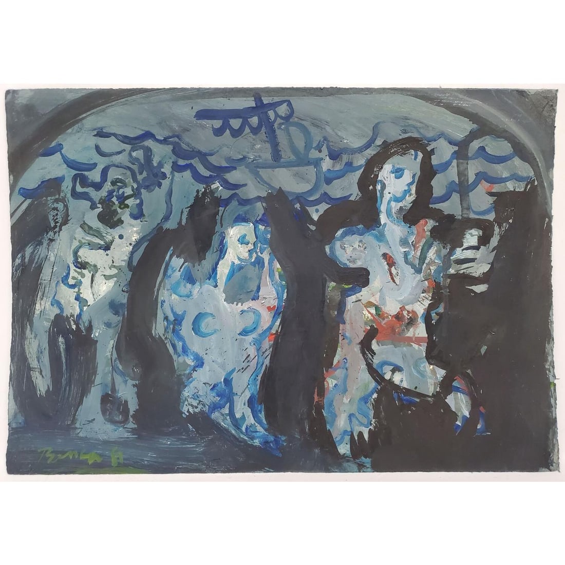 Adolf Benca, American (b.1959) Painting (1 of 3)