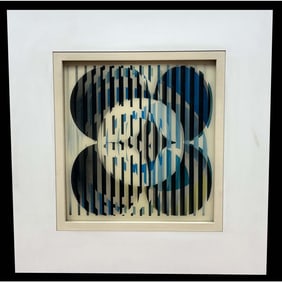 Yaacov Agam, Israeli (b.1928) Agamograph PVC
