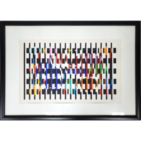 Yaacov Agam, Israeli (b.1928) Serigraph