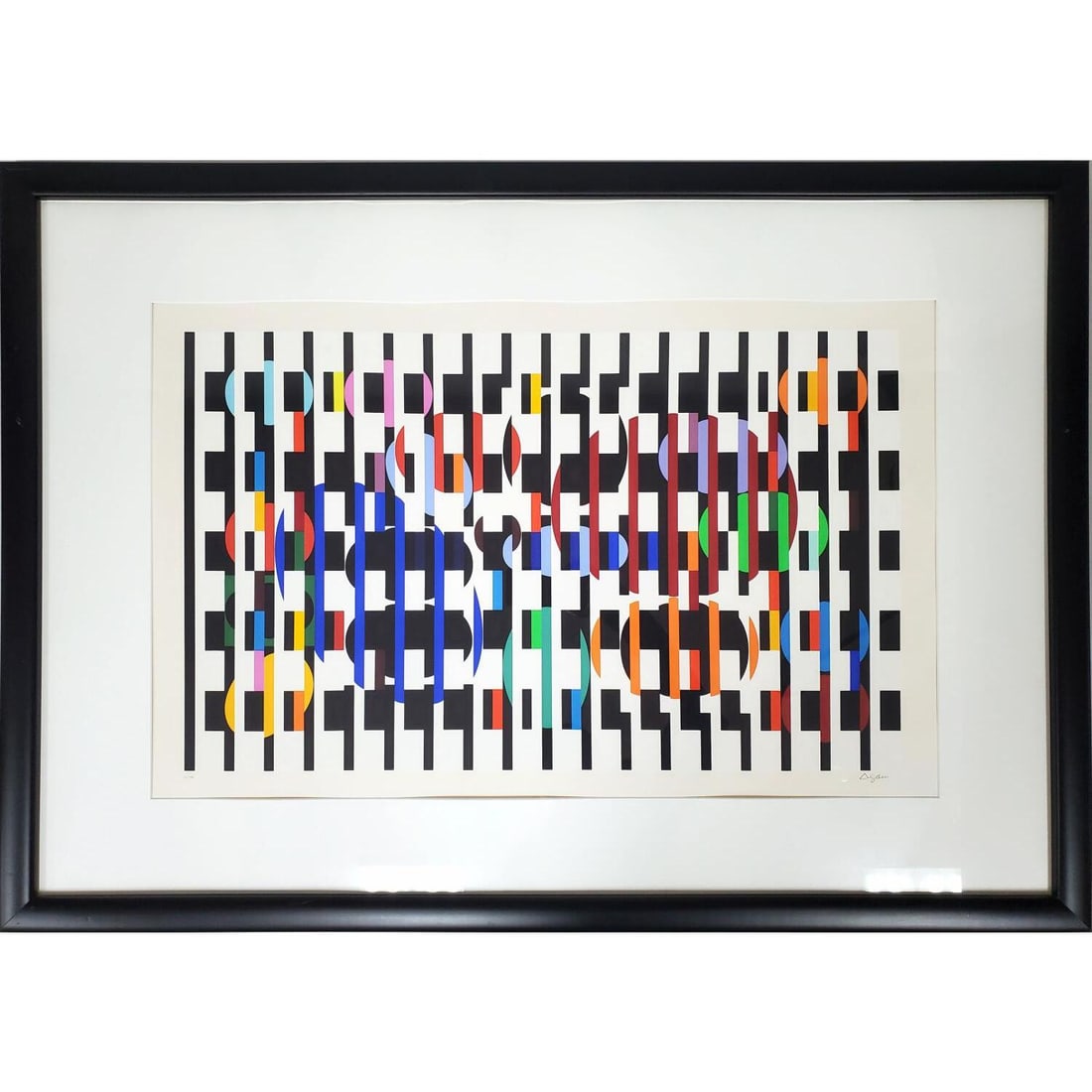Yaacov Agam, Israeli (b.1928) Serigraph (1 of 4)