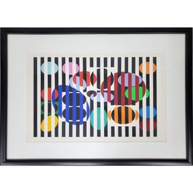 Yaacov Agam, Israeli (b.1928) Serigraph