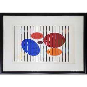 Yaacov Agam, Israeli (b.1928) Serigraph