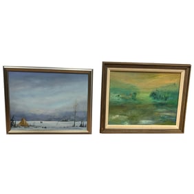 Roger Turcotte, Canadian (b.1942) Oil Painting