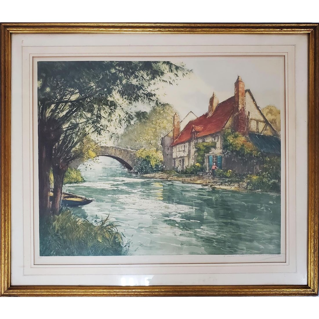 Paul Emile Lecomte, French (1877-1950) Etching (1 of 6)