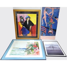 Lot of 4 Lithographs & Prints