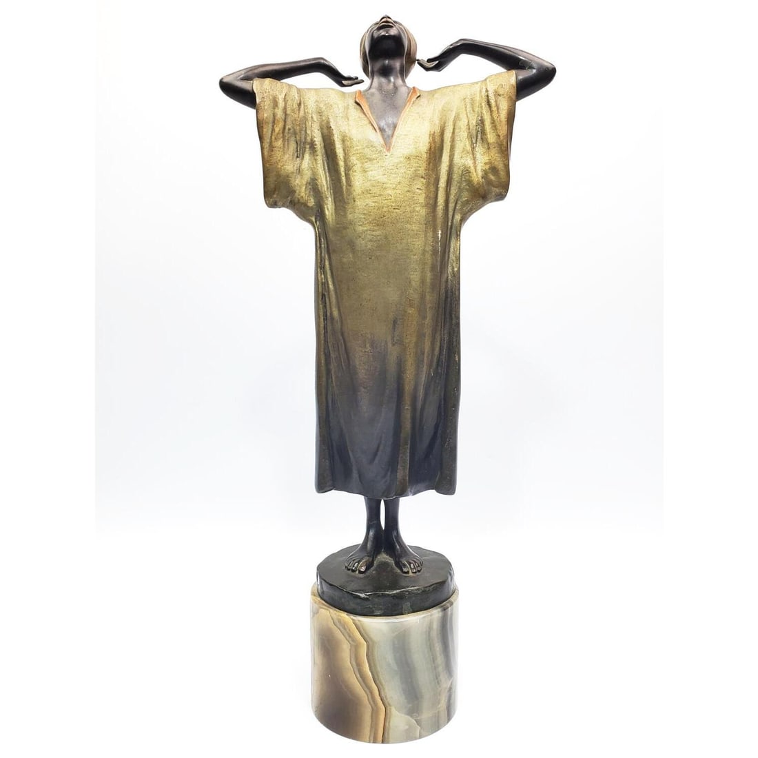 Antique Orientalist Vienna Bronze Figure H. Unger (1 of 3)