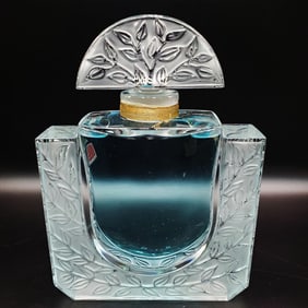 Vintage Lalique "Chevrefeuille" Display Perfume