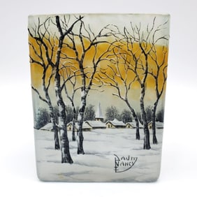 Daum Nancy French Art Nouveau Cameo Glass Vase