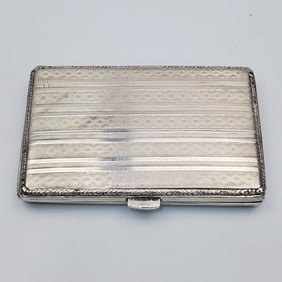 Antique Sterling Silver Cigarette Case