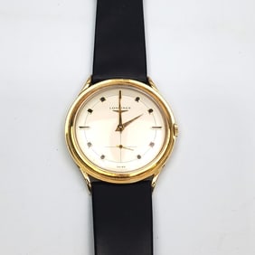 Longines Vintage 14k Gold Swiss Automatic Watch