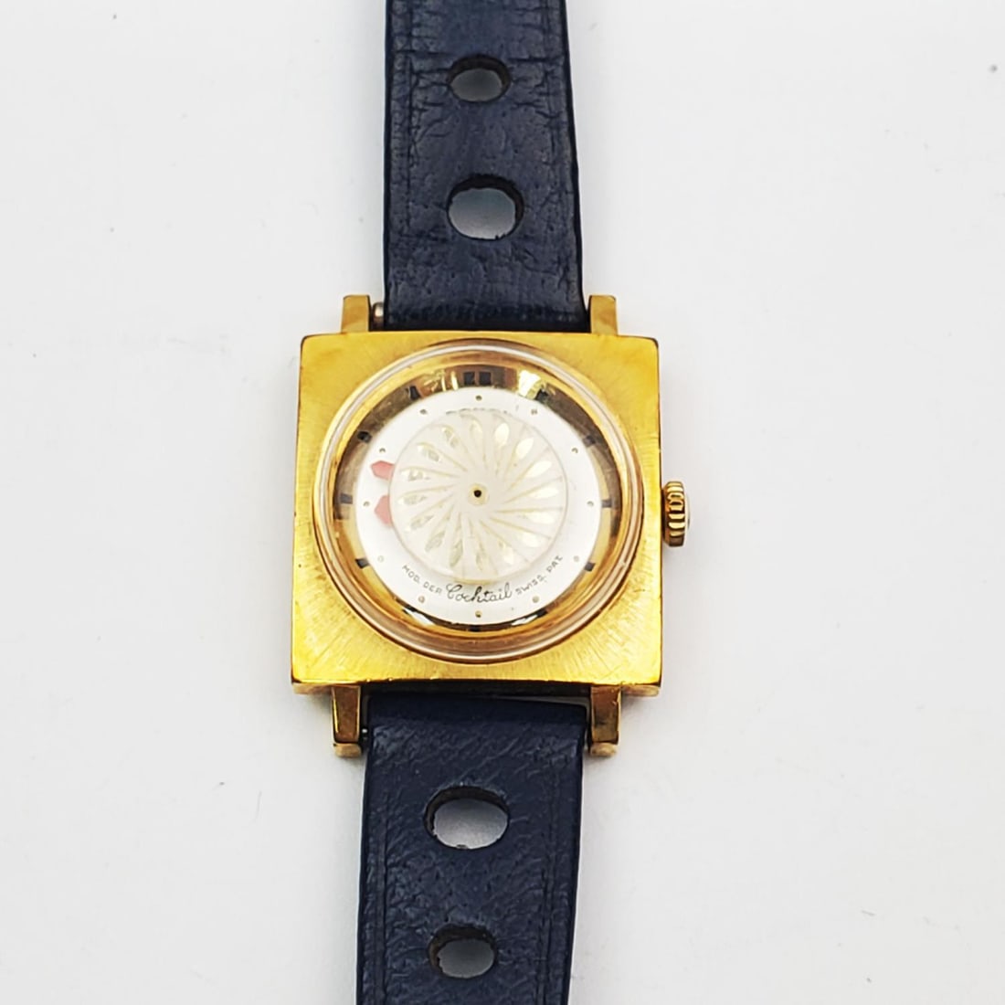 Vintage Ernest Borel "Cocktail" Automatic Watch: Vintage Ernest Borel "Cocktail" Automatic Watch w/ Exhibition Back. Swiss Made. Condition: Generally Very Good. Please Note- We Do Not Guarantee the Workability or Mechanism of Any Watches or Clocks. 