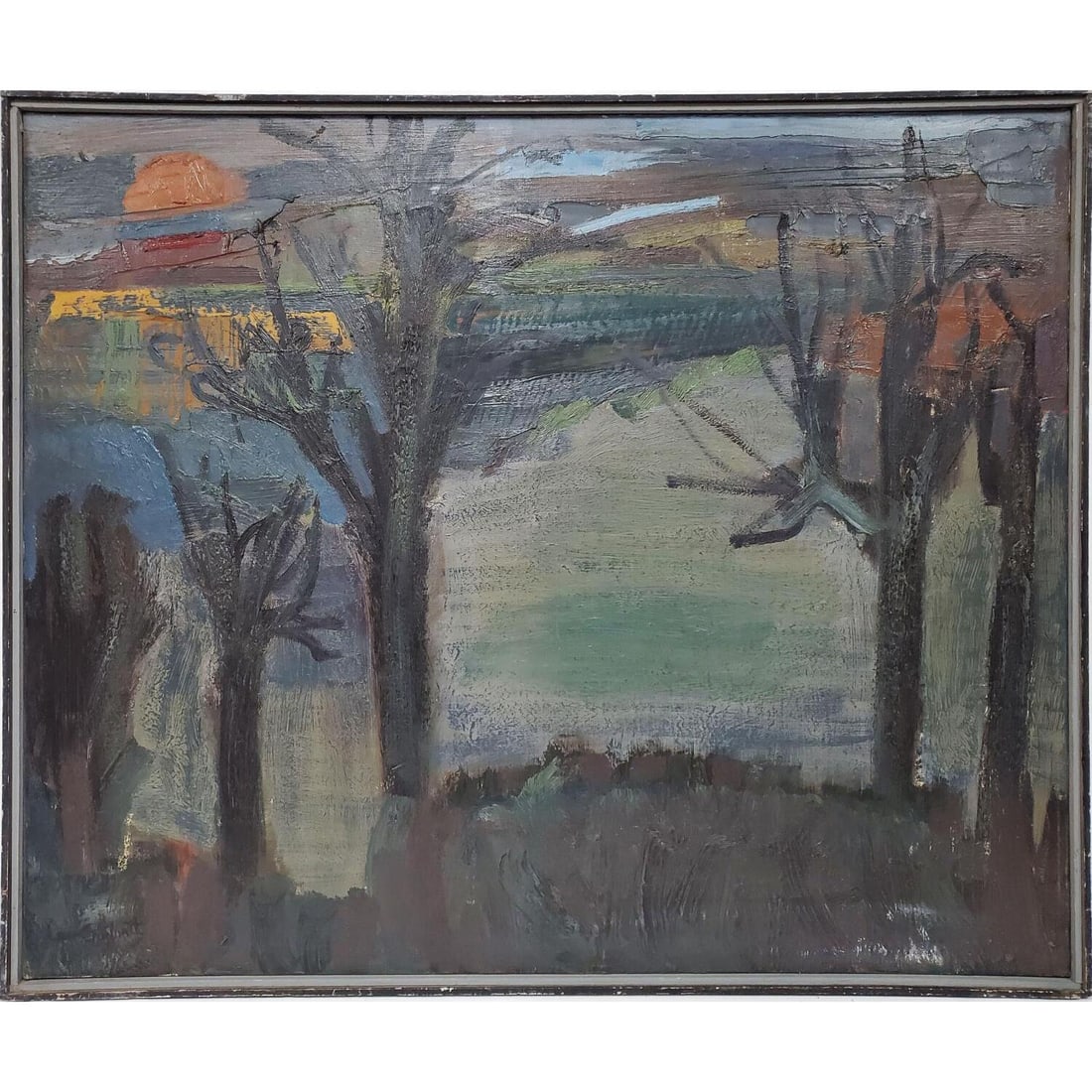 Lee Guilliatt, American (1933-2021) Large Painting (1 of 4)