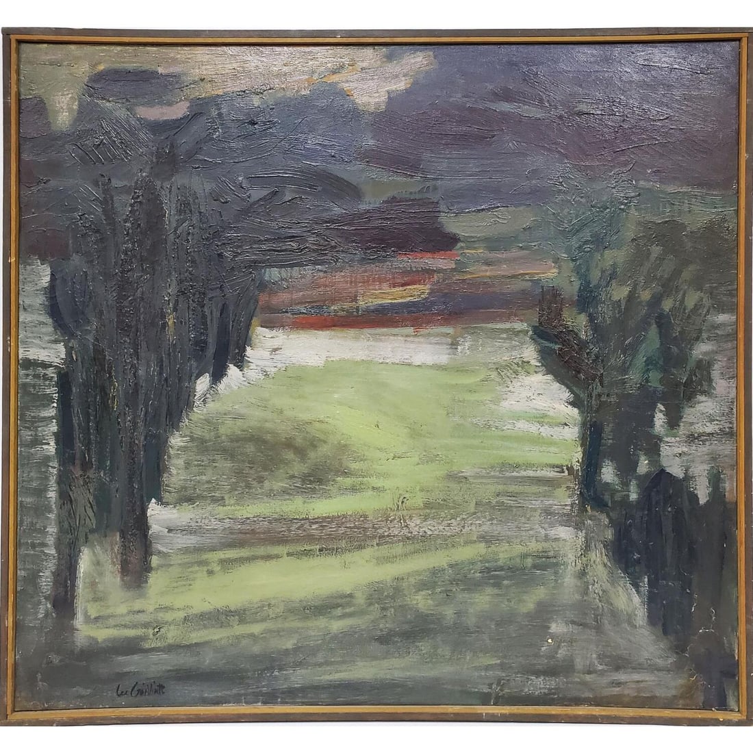 Lee Guilliatt, American (1933-2021) Oil Painting (1 of 4)