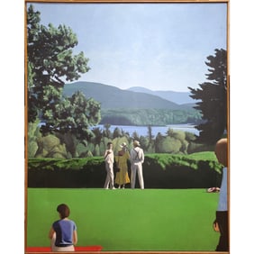 Robert Sowers, American (1923-1990) Oil Painting