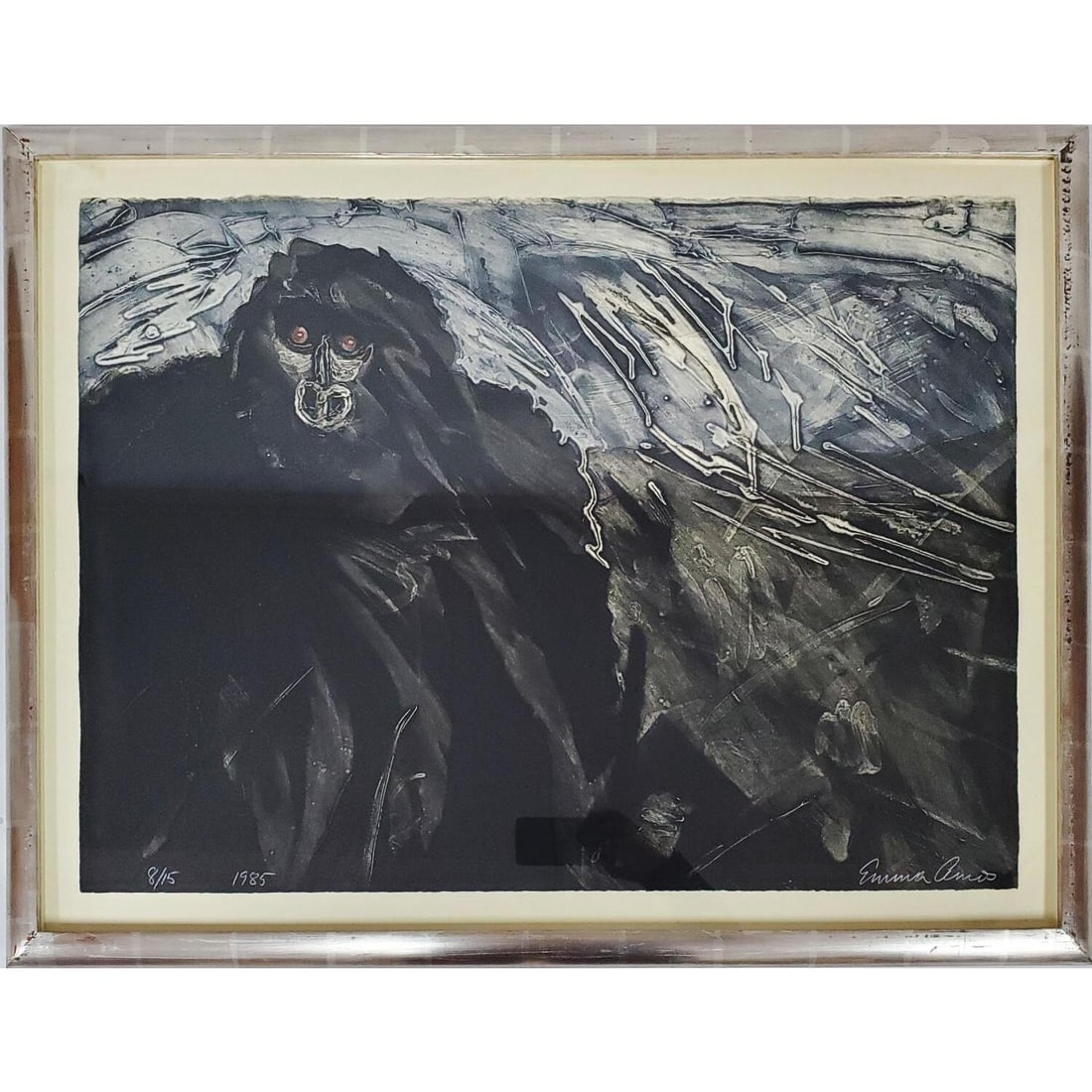 Emma Amos, American (1938-2020) Lithograph (1 of 4)