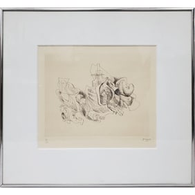 Henry Moore, British (1898-1986) Rare Etching