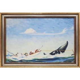 Signed "H. Millar" Painting Oil on Board