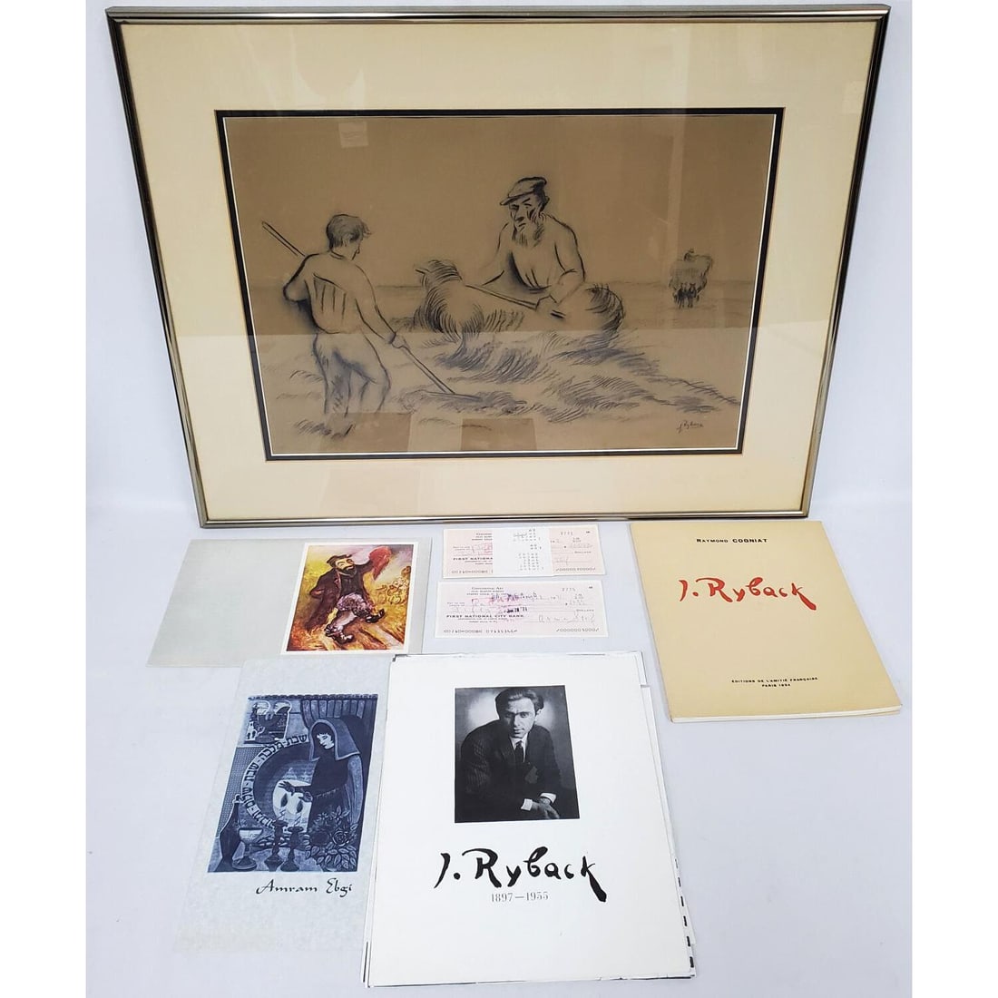 Issachar Ber Ryback, Russian (1897-1935) Drawing (1 of 4)