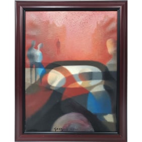 Raymond Georgein, French (1920-2002) Oil Painting