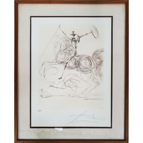 Salvador Dali, Spanish (1904-1989) Etching