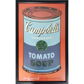 Andy Warhol Campbell's Tomato Soup Can Poster