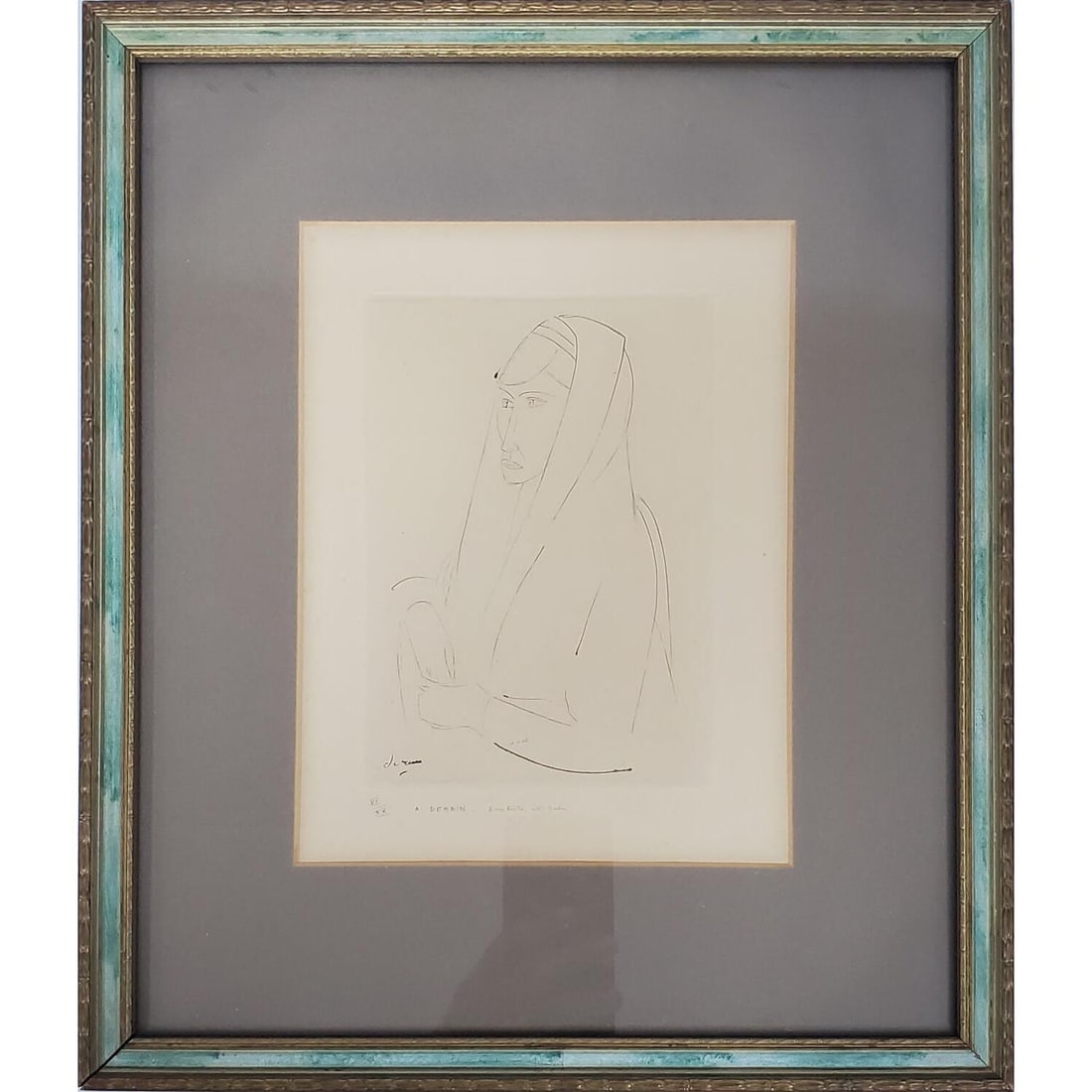 Andre Derain, French (1880-1954) Etching on Paper (1 of 3)